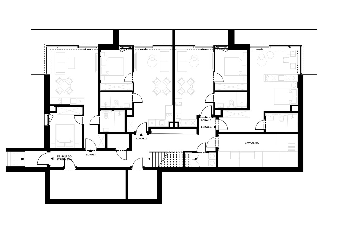 Apartamenty - Poziom -1