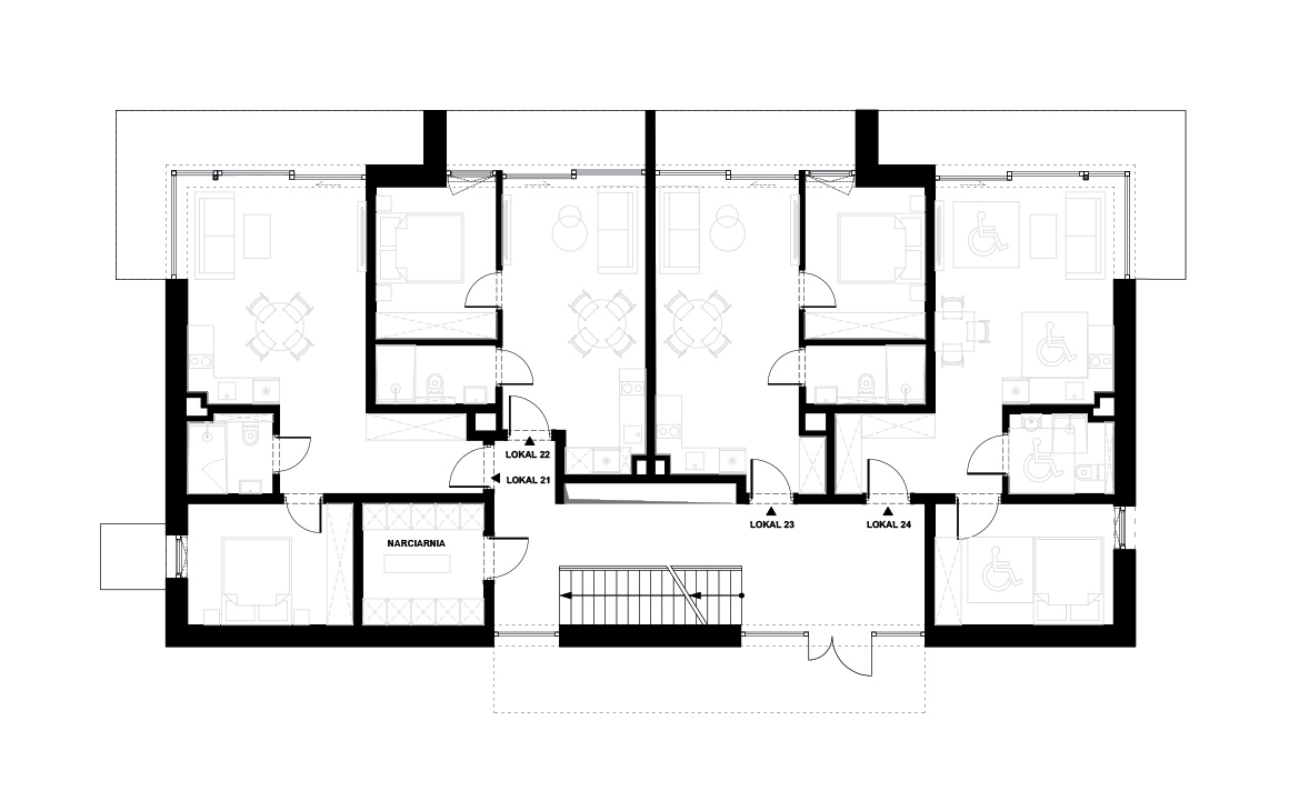Apartamenty - Parter