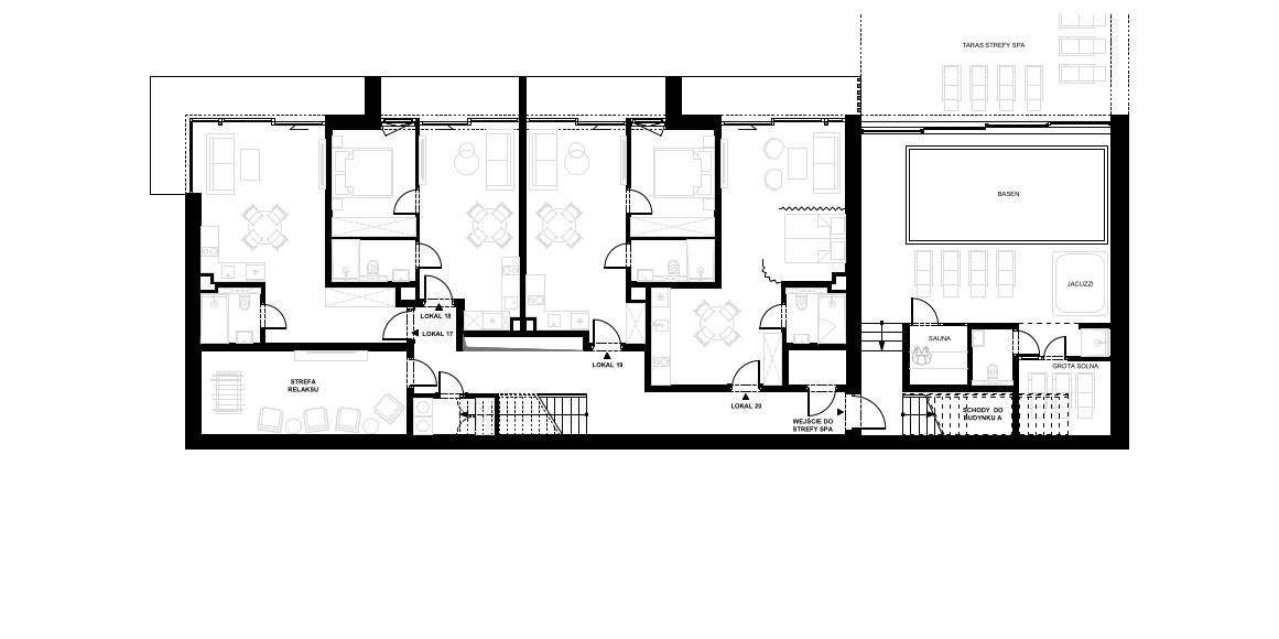 Apartamenty - Poziom -1