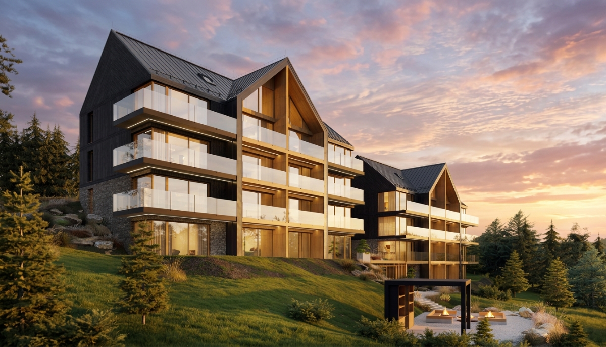 Apartament całoroczny w górach – zysk w każdym sezonie